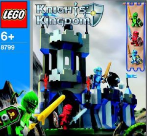 old lego knights castle