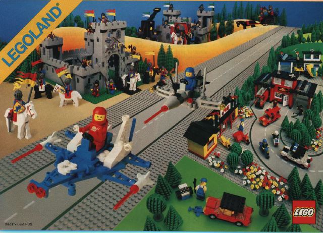 USA 1984, 1985, 1986 and 1987 - Lego 